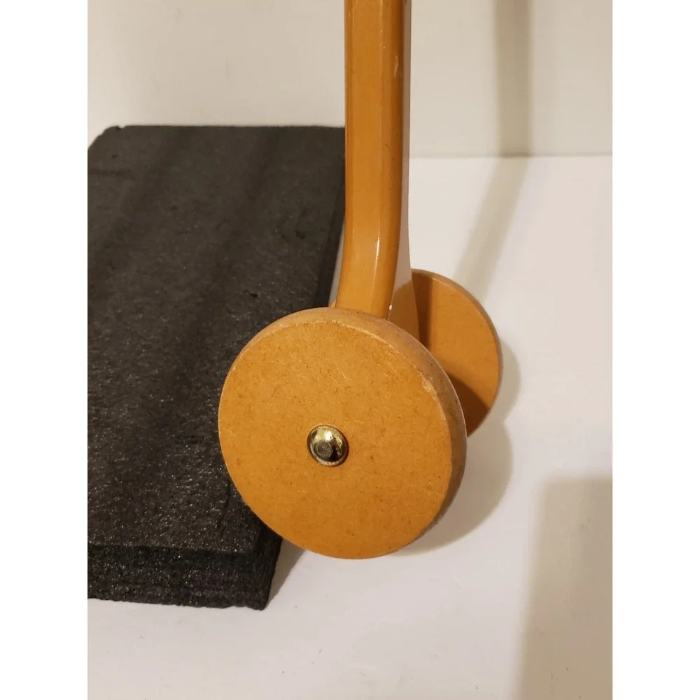 Merrythought Ironbridge Shrops Hobby Horse Toy Wooden Wheels Plush England